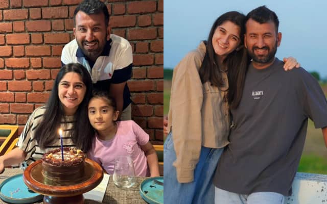 Cheteshwar Pujara wished his wife Pooja a wonderful ‘Birthday Wish’, shared beautiful pictures on social media