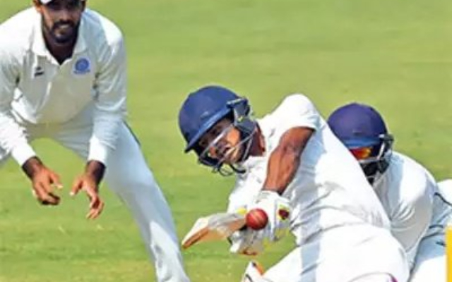 J&K’s Shubham Khajuria created history by scoring a double century in Ranji Trophy 2024-25 season.