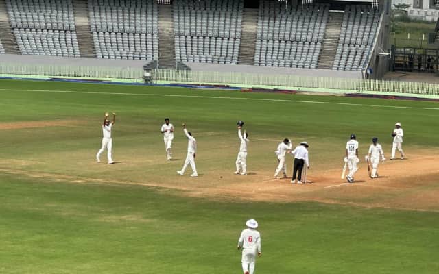 Ranji Trophy 2024-25: Mumbai team succumbed to the deadly bowling of Bhargav Bhatt, Baroda won the important match.