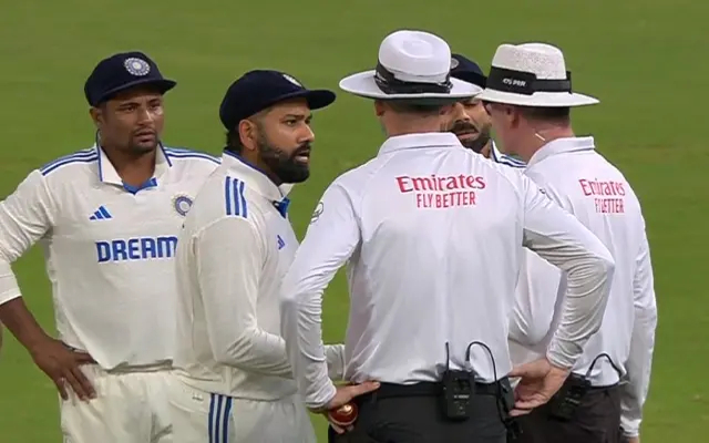 IND vs NZ: Before the end of the fourth day of the first test, Rohit and Virat had an altercation with the umpire, know here what is the whole matter.