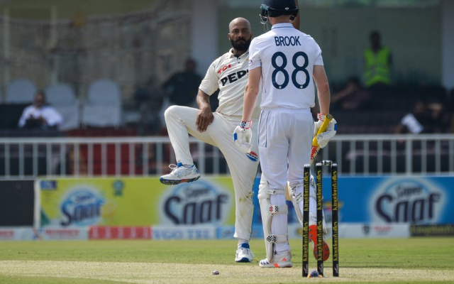 PAK vs ENG: Sajid Khan gave important success to his team, Harry Brook was out on single digit score