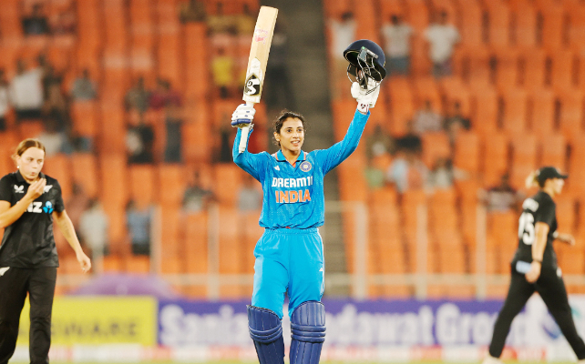 INDW vs NZW 3rd ODI: Smriti Mandhana shines in India’s victory, creates history by scoring a century