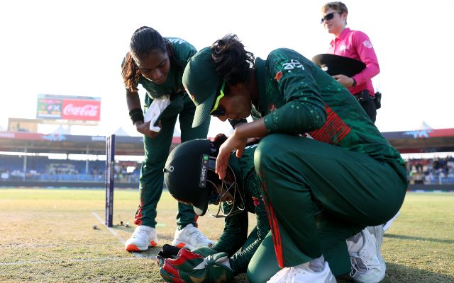 Bangladesh captain Nigar Sultana started crying on the field after winning the match in the Women’s T20 World Cup after almost a decade, watch video