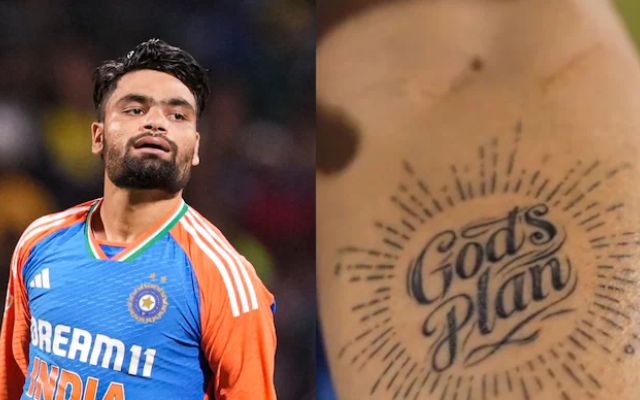 Rinku Singh told the secret of God’s Plan tattoo, it has a connection with a life changing moment.