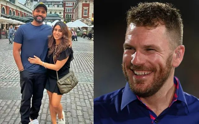 Aaron Finch came to the defense of Rohit Sharma, wife Ritika Sajdeh saluted, created an uproar on social media