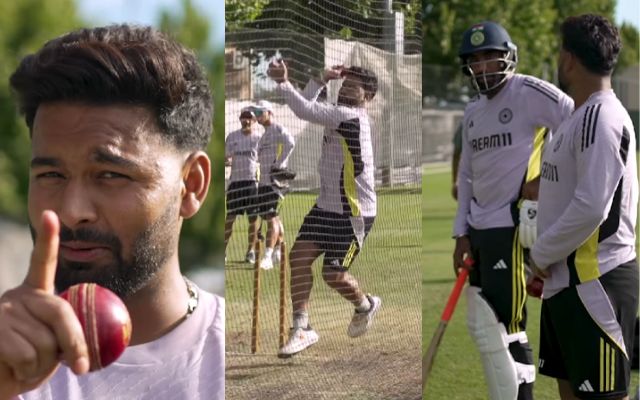 “I have bowled out Bumrah”- Pant made a dollar bet with Jassi, this video of the nets session went viral