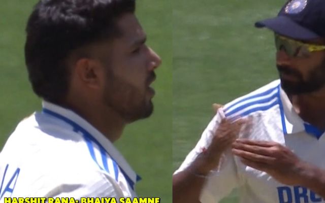 VIDEO: “Brother is in front” – Harshit Rana had to swear to take DRS in front of Bumrah, video goes viral