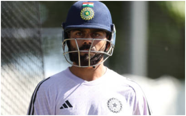 AUS vs IND: Virat Kohli practiced despite rain, refused to leave the nets