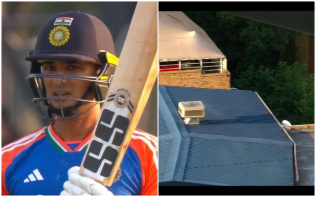 VIDEO: Abhishek Sharma hit a huge six on Simlen’s ball, the ball went out of the ground.