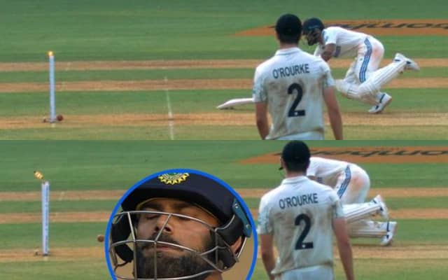 IND vs NZ: Virat Kohli got run out due to his mistake in Mumbai Test, Ravi Shastri reprimanded the Indian player.