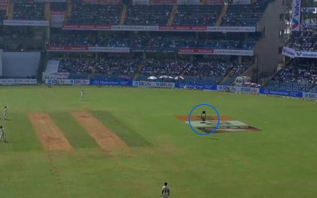 IND vs NZ: Play stopped due to spider cam malfunction in Mumbai Test, field umpire had to take an important decision