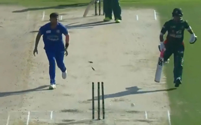 AFG vs BAN: Nangyal Kharoti won the hearts of all the fans with his excellent fielding, Zakir Hasan was run out, you also watch the video.