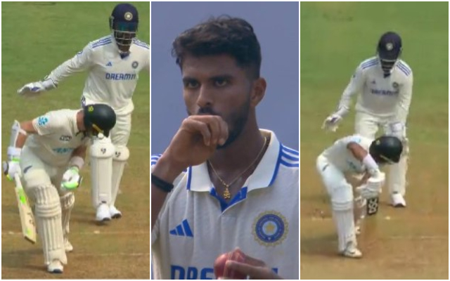 VIDEO: Washington Sundar’s ‘class’ bowling in Wankhede, tight grip on Tom Latham and Rachin Ravindra