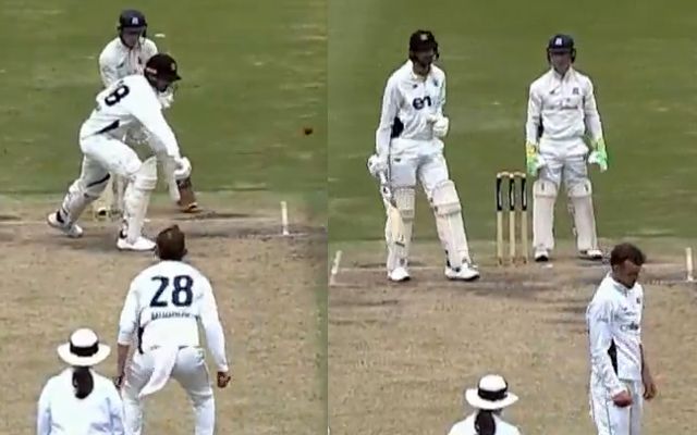 VIDEO: Australian player showed amazing spirit, batted with one hand despite injury and…