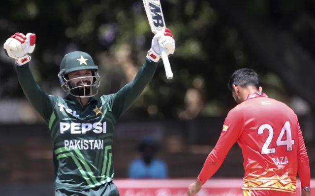 Zimbabwe’s shameful defeat by 99 runs, Pakistan captured another series under the captaincy of Rizwan.