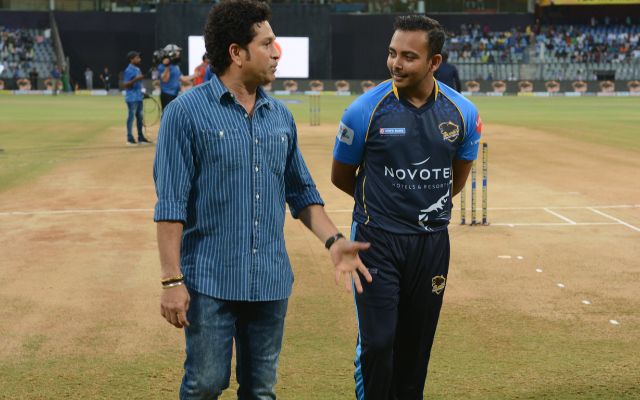 “Due to pressure, I bowled 2-3 balls…”, Prithvi Shaw shared the story of his first meeting with Sachin Tendulkar.